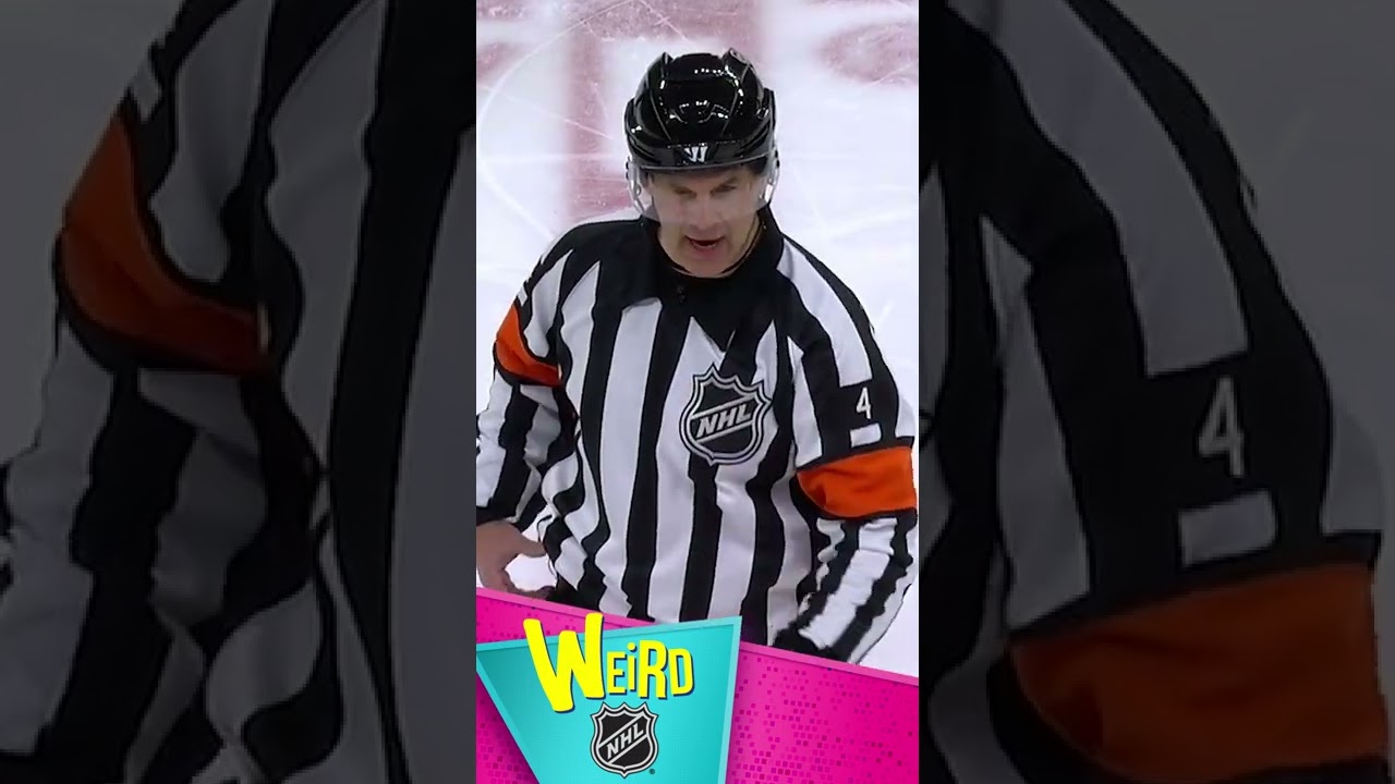 Classic Wes McCauley 🦓 | Weird NHL #shorts