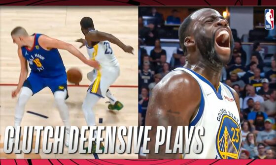 Best Clutch Defensive Plays from the 2021-22 NBA Season