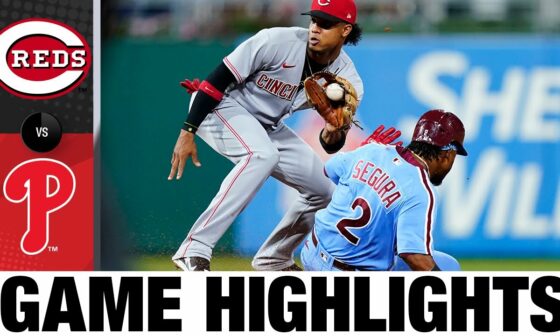 Reds vs. Phillies Game Highlights (8/25/22) | MLB Highlights