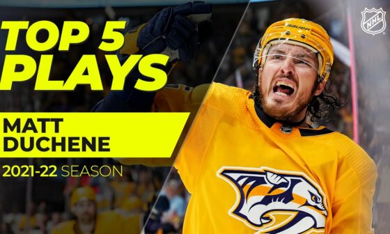 Top 5 Matt Duchene Plays from 2021-22 | NHL