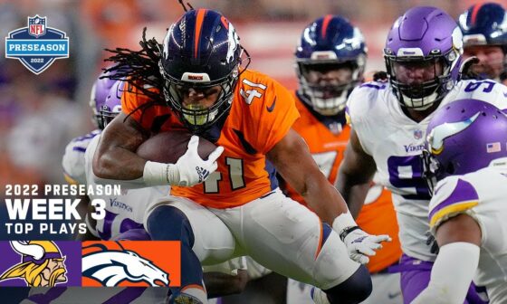 Minnesota Vikings vs. Denver Broncos Preseason Week 3 Highlights | 2022 NFL Season