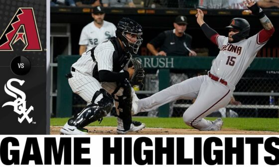 D-backs vs. White Sox Game Highlights (8/27/22) | MLB Highlights