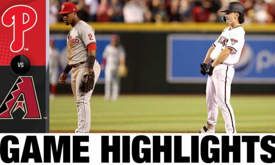 Phillies vs. D-backs Game Highlights (8/29/22) | MLB Highlights