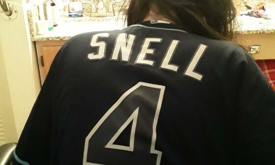 Here's why we won on Saturday. Wife wore her Jersey.