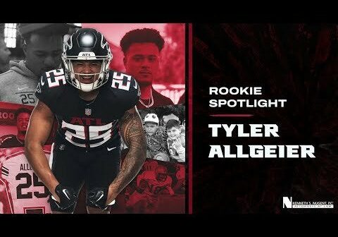 Tyler Allgeier: A relentless mindset & passion for the game | Rookie Spotlight | Atlanta Falcons