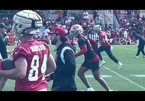 Trey Lance training camp mega-reel: Throwing/drill from every 49ers practice