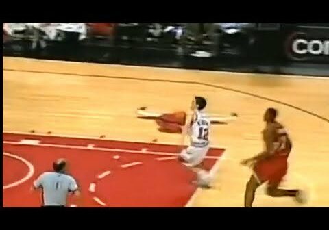 LeBron Chases Down Kirk Hinrich (2004)
