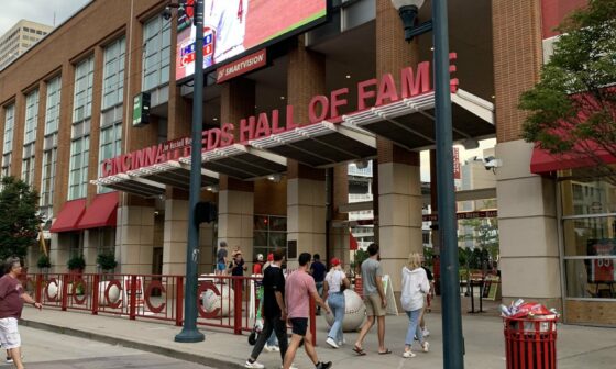 The Canadian Baseball Hall of Fame is in town as Votto will set the record tonight for most games played by a Canadian-born player.