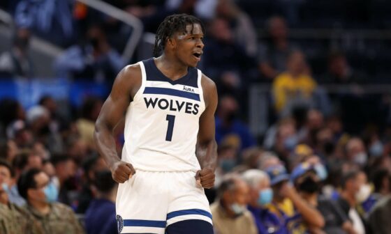 [Jon Krawczynski] Anthony Edwards is raising his level this summer just as the Timberwolves have been