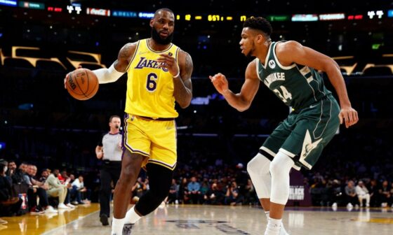Giannis says LeBron is still "the best player in the world" and that "we've got to give him more credit"