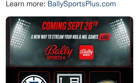 Streaming Service Bally Sports+ is Coming Sept 23rd