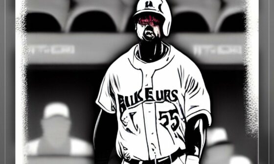 Made on Dream AI drawing app with prompt “Albert Pujols 697 homerun”. idk what to say.