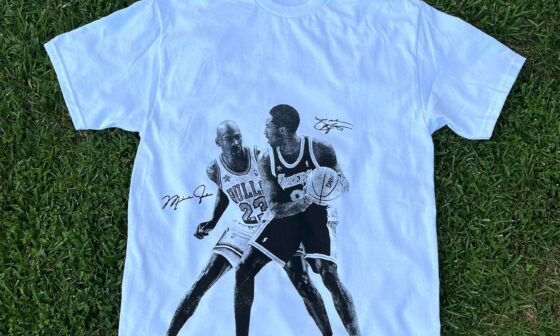 Kobe x MJ T-Shirt I made at home
