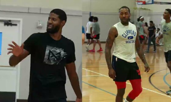 Clippers' John Wall & Paul George went off at @Rico Hines Basketball  runs 🔥🎥 @Swish Cultures