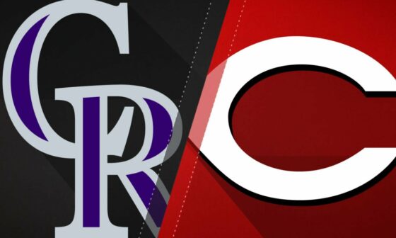 Game Thread: Rockies @ Reds - Sun, Sep 04 - Doubleheader Game 2