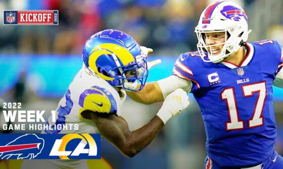 Buffalo Bills vs. Los Angeles Rams | Week 1 2022 Game Highlights