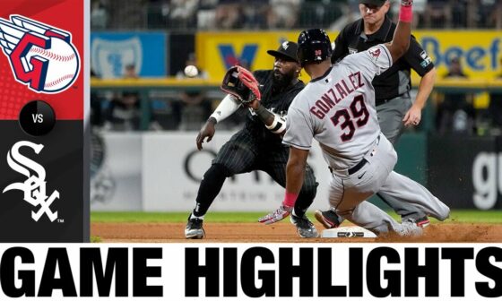 Guardians vs. White Sox Game Highlights (9/20/22) | MLB Highlights