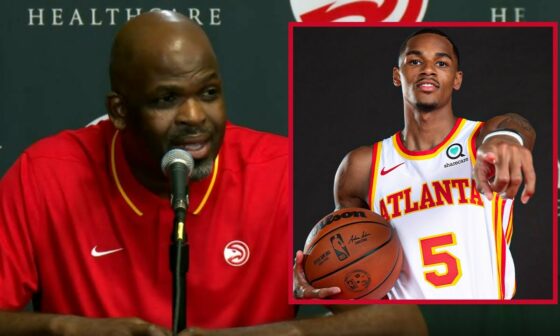Coach Nate McMillan Speaks On The Impact Dejounte Murray Has Already Made On Hawks Team