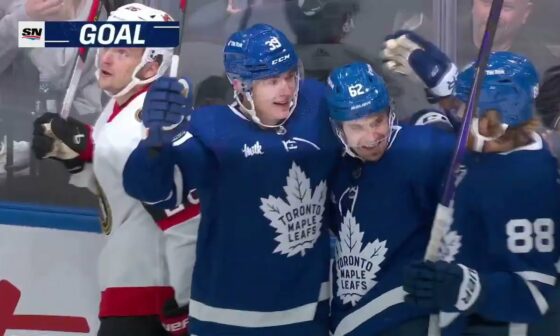 Maple Leafs erupt for 3 goals in 3 minutes