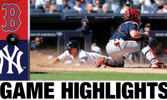 Red Sox vs. Yankees Game Highlights (9/24/22) | MLB Highlights