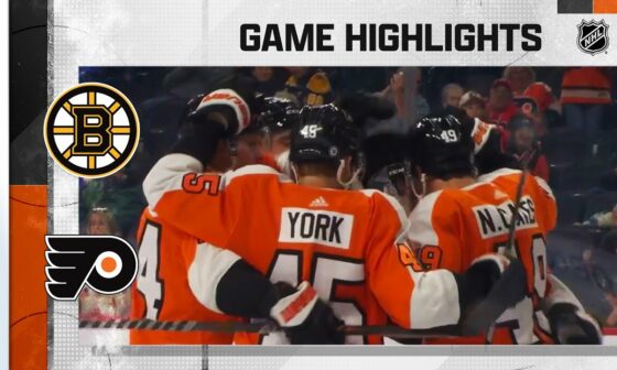 Bruins @ Flyers 9/24 | NHL Highlights 2022