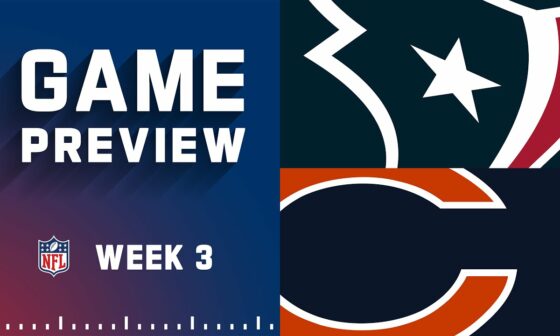 Houston Texans vs. Chicago Bears Week 3 Preview