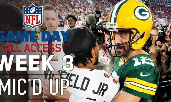 NFL Week 3 Mic'd Up, "he goes Dan Orlovsky" | Game Day All Access