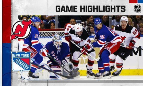 Devils @ Rangers 9/29 | NHL Highlights 2022