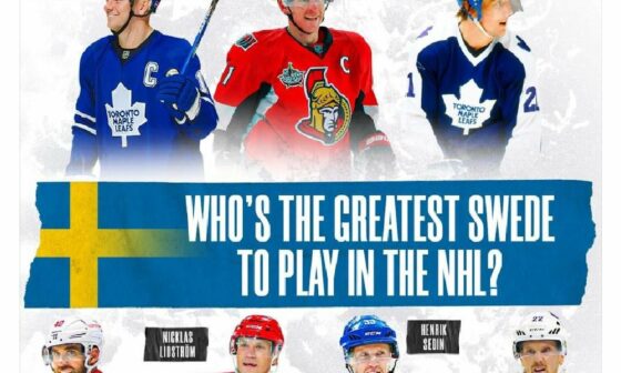 SERIOUSLY @NHL?? How they not have Foppa at #1 or 2? And who the heck is Borje Salming? Wrong #21 fo sho...