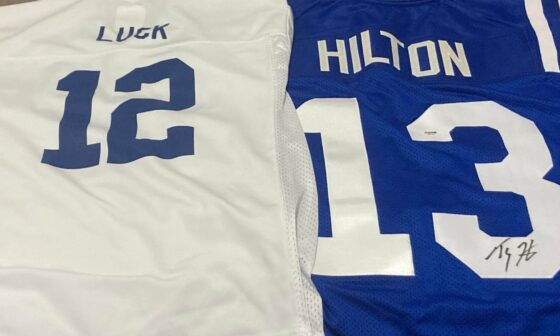 The best duo. Thank you T.Y Hilton for everything!