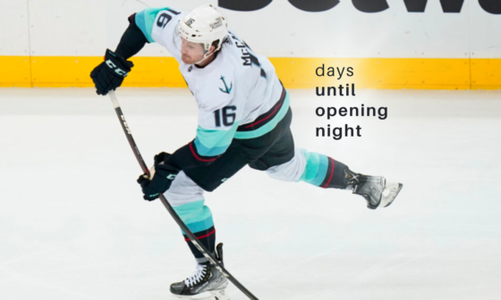 Jared McCann days until NHL opening night in Prague on Oct 7th!