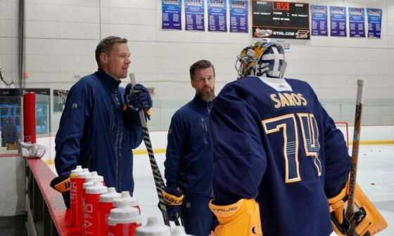 Back in Nashville, Pekka Rinne Acclimates to New Role with the Predators
