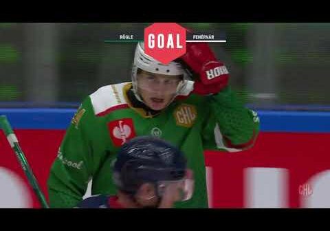 Kasper already with 1 goal and 1 Assist in today’s champions hockey league game (1. period)