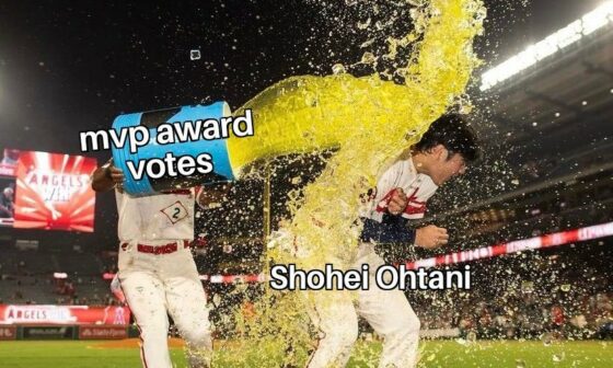 Shohei proved tonight that he's the MVP. No question.