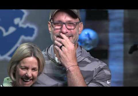 As we prepare to take on the Philadelphia Eagles, here is a flashback to just before last year’s Eagles game, when Chris Spielman was surprised by being inducted into the Pride of the Lions. Let’s hope we can make him proud.