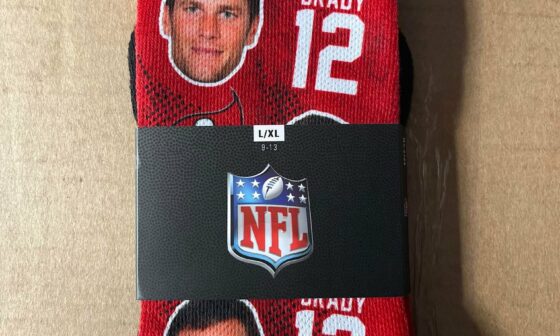 Got my socks ready for game day next week