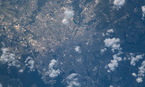 M&T Bank Stadium on August 9 from the ISS