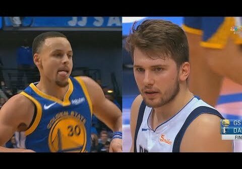 The game where Curry had to play out of his mind to beat 19 year old Luka