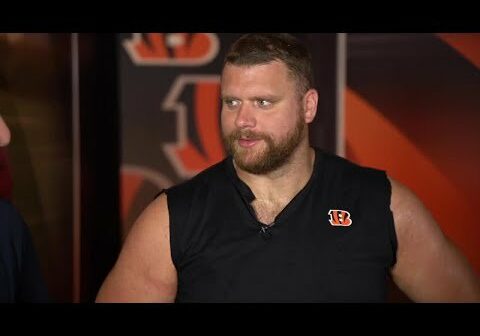 [One-on-one with Ted Karras, Bengals captain for the 2022 season] His dad was my college football coach and he is a glass eater for sure!