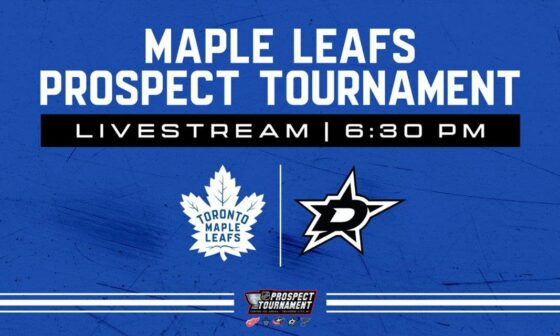 Traverse City Prospect Tournament Game Thread: Dallas Stars (0-0-0) vs Toronto Maple Leafs (0-0-0) - 15 Sept 2022 - 06:30PM