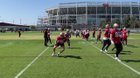[Lombardi] Kittle is practicing.
