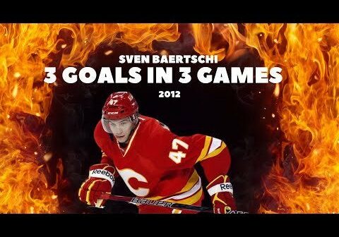 Sven Baertschi 3 Goals In 3 Games As A Rookie | Calgary Flames