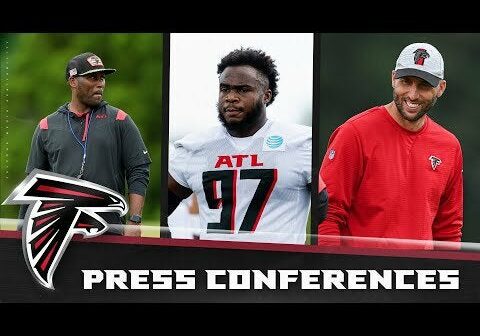 Grady Jarrett and coaches speak to media ahead of week one | Atlanta Falcons | NFL