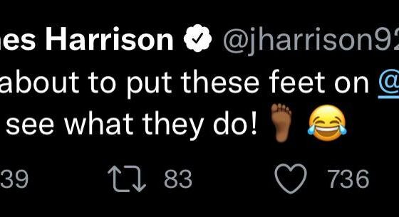 Looks like James Harrison’s enjoying retirement
