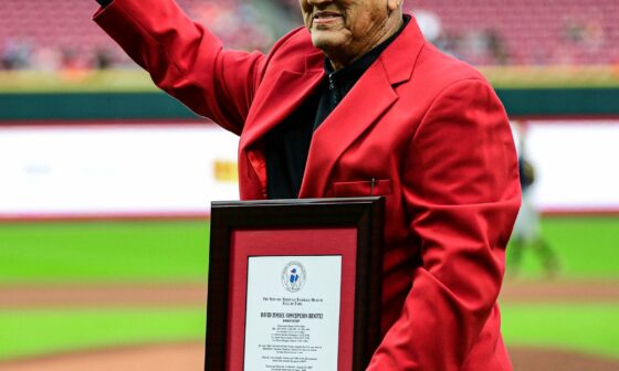 Legend in the house❗ Congrats to Dave Concepción on his induction into the Hispanic Heritage Baseball Museum Hall of Fame❗