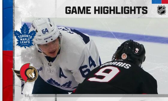 Maple Leafs @ Senators 9/30 | NHL Highlights 2022