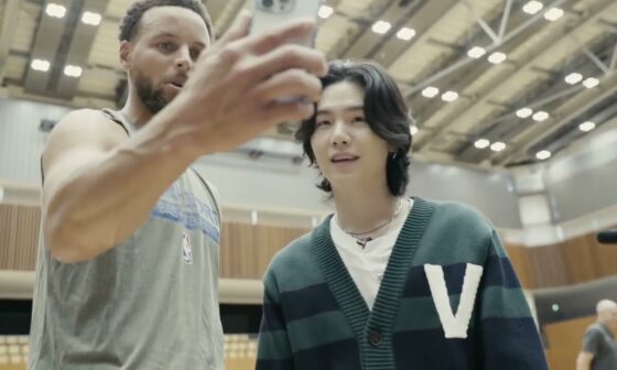 SUGA x Golden State Warriors All-Access #NBAJapanGames