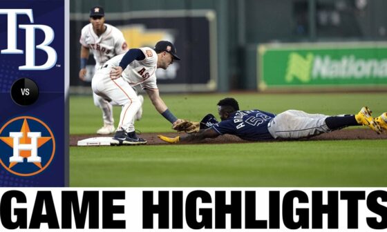 Rays vs. Astros Game Highlights (10/1/22) | MLB Highlights