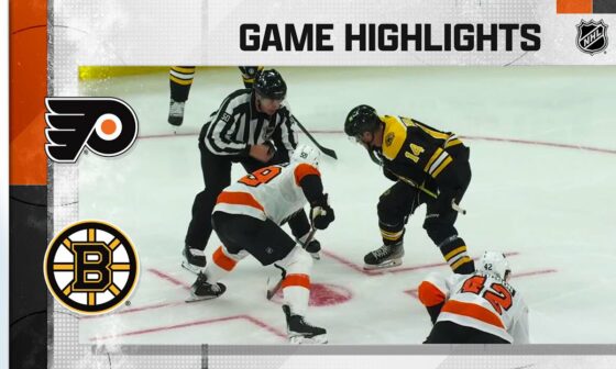 Flyers @ Bruins 10/1 | NHL Highlights 2022
