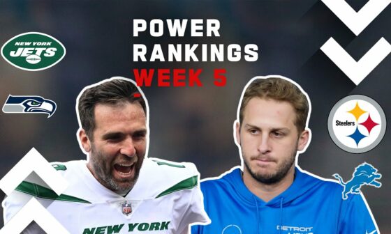 NFL Power Rankings Week 5
